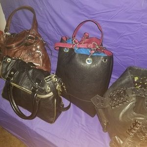leatherTote bag bundle